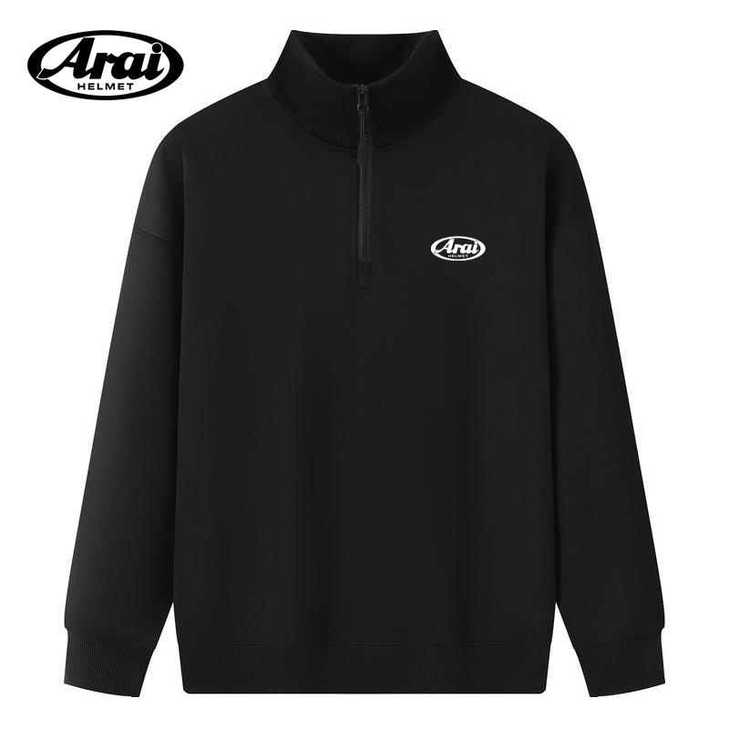 Arai Spring and Autumn Jacket Racing Half Zipper Hoodie
