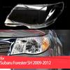 Car Headlamp Cover Headlight Lens Glass Cover Lampshade Bright Shell Lens Covers For Subaru Forester SH 2009 2010 2011 2012 2013