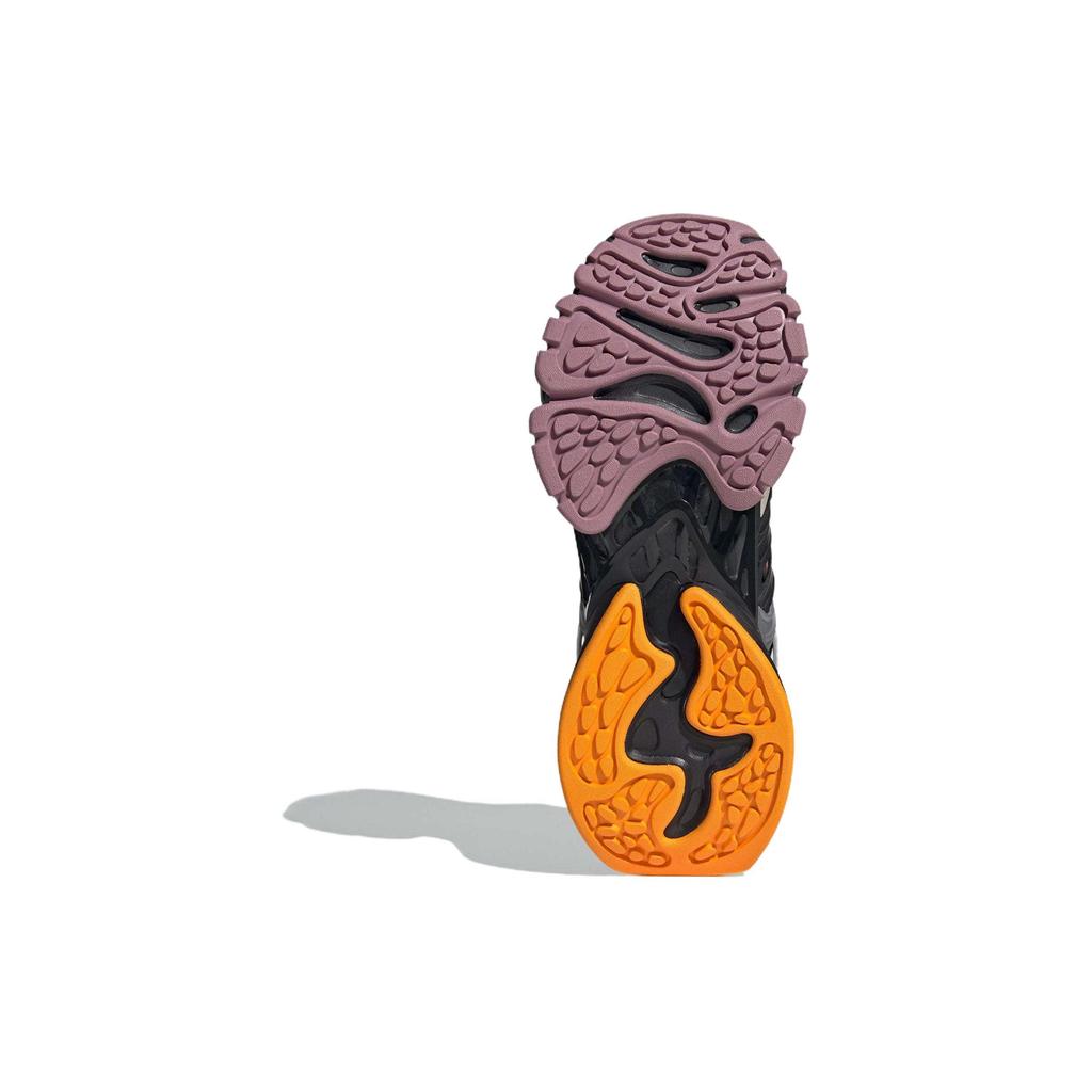 Adidas Xlg Runner Deluxe Comfortable Versatile Fabric Leather Low-Top Running Shoes Unisex Sneakers Black Orange JP5765