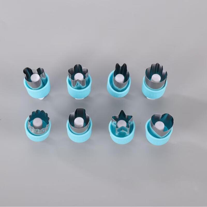 JINGRX Vegetable Fruit Cutter and Cookie Mold Set