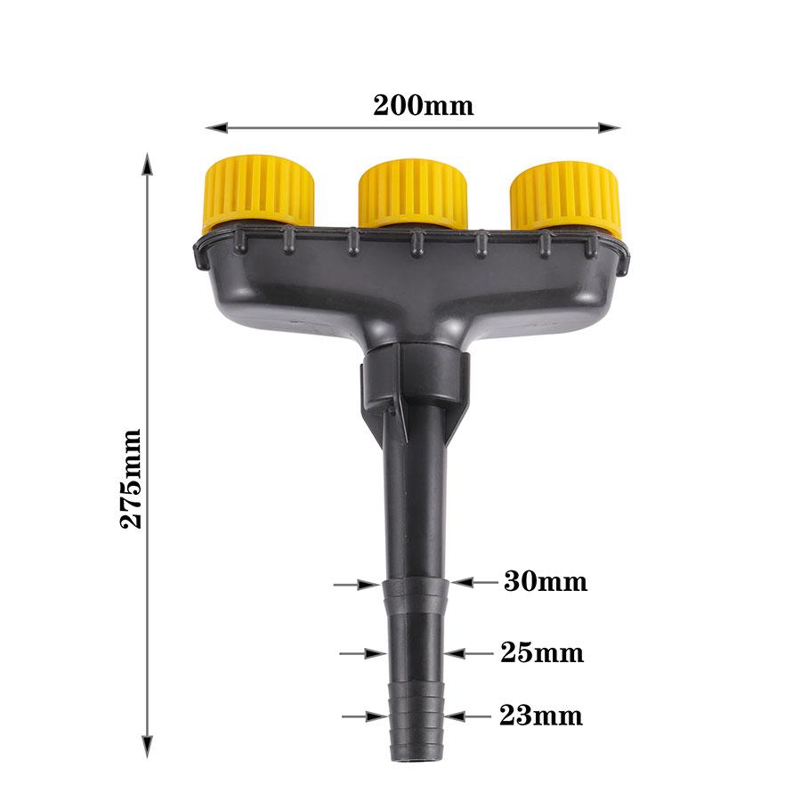 Multi-Head Water Sprayer Sprinklers Porous Sprayer Nozzles Sprinkler Outdoor Lawn Yard Plant Vegetables Flower Watering