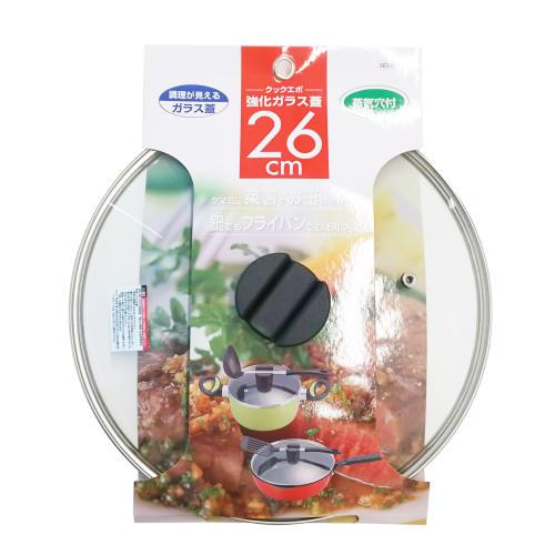 Bestco Cook Epo Tempered Glass Lid, 26cm, ND-5527
