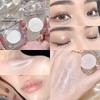 Niulang Zhinv Single Shade Pearlescent Glitter Shimmer Highlighter Palette for Multi-use Color Makeup