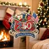 Holiday Hanging Decorations 250th Anniversary Christmas Ornament, 2D Acrylic Tree Decoration, 1776-2026 Ornaments 250 Years Patriotic Pendant for Xmas