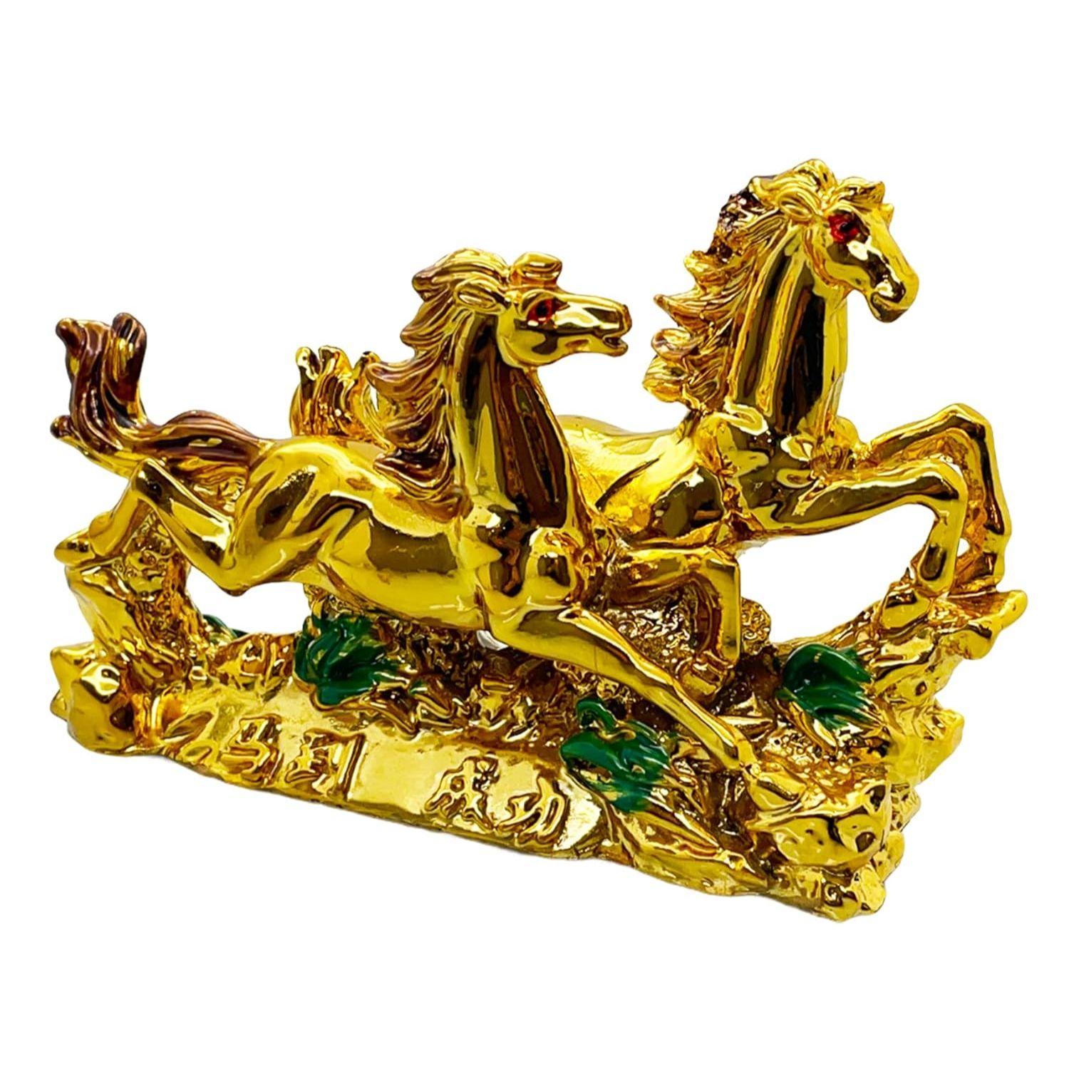 

Эксклюзивная полирезиновая фигурка Фэншуй «Победа» — скачущая лошадь для вибраций положительной энергии