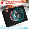 Subwoofer attivo per auto sotto il sedile da 6 pollici 350 W Altoparlante subwoofer per auto alimentato audio stereo per bassi Subwoofer attivo