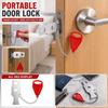 Portable Door Lock for Travel, Hotel and Home – Lightweight with for Extra Privacy