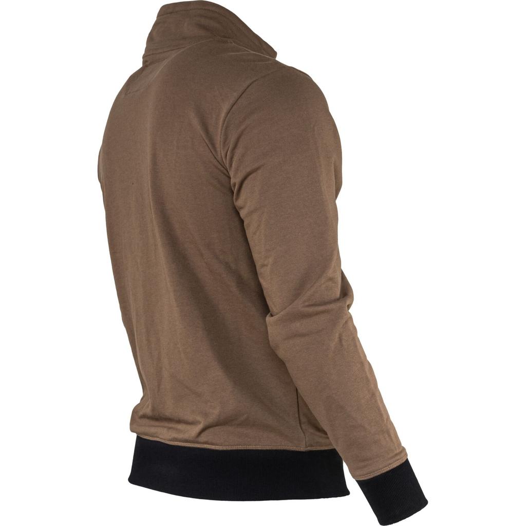 Brown Zipper Sweatshirt, "2Xl", Ce, Lahti