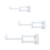 Wall Mount Bracket Stand Metal Heavy Duty Adjustable Device Holder with 1/4" Ball Head for Home