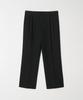 TRADCLUB Hidden Elastic Waist Double-Pleat Wide Slacks (Type A)