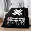 Coperta Peluche Banda Electric Callboy, Per Fan di Musica Rock Roll, Adatta per Soggiorno e Camera da Letto, Calda e Morbida.