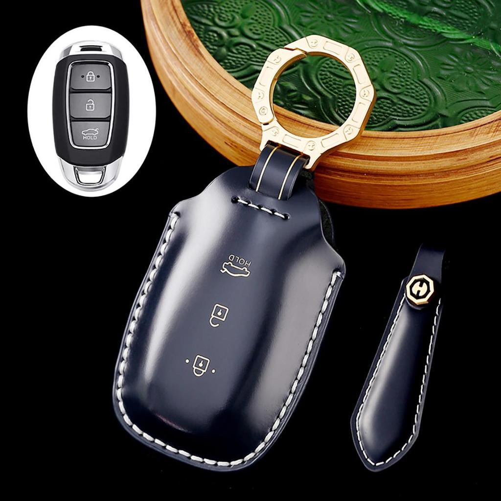 Hyundai Festa Handmade Cowhide High-End Car Key Cover car key case