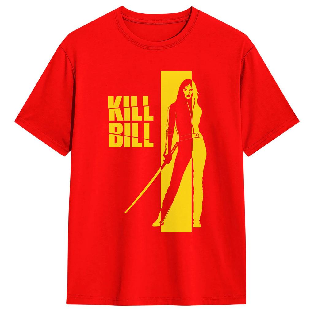 KILL BILL THE WHOLE BLOODY DROP T-shirt per Coppia T-shirt Estetiche Estive Traspiranti T-shirt di Tendenza Fantasia Vestiti Oversize