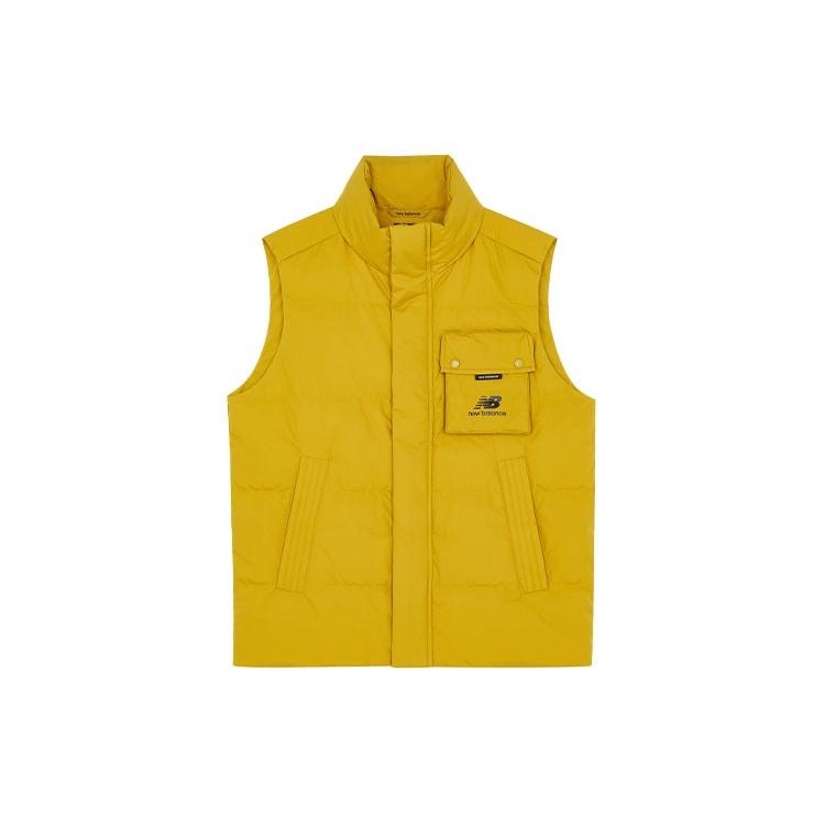 New Balance Windproof Puffer Vest Asia Sizing Yellow Unisex AMV14310-MSU L
