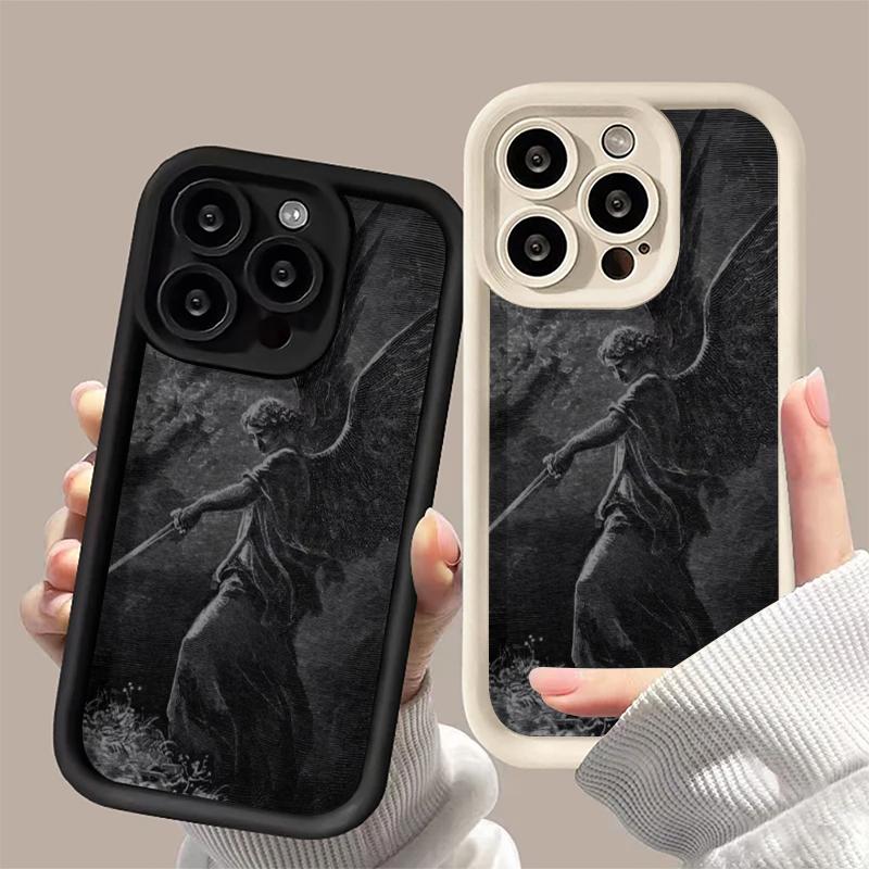 Heavenly Beings Descend Bless Case For Samsung Galaxy S25 S24 S23 S22 Ultra Plus S21FE A55 A54 A53 A52 A35 A25 A15 A14 5G Cover