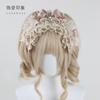 Champagne Headband Pill Top Hat Doll Lolita Headdress Original Handmade Lolita Headdress