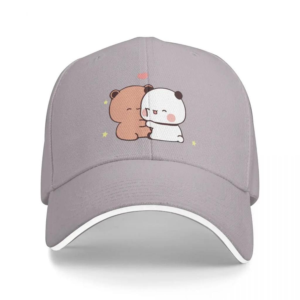 DuDu Bear and BuBu Pandas Love Baseball Cap Golf Hat sun hat  birthday Womens Hats For The Sun Mens
