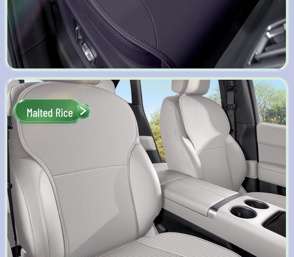 Leapmotor Seat Cushion: Universal, Breathable, Leather, Four-Season Fit for C10/B01/C11/C16.