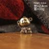 Brass 12 Zodiac Animal Head Sculpture Small Statue Desktop Ornaments Vintage Beast Figurines Mini Lucky Home Decorations Crafts