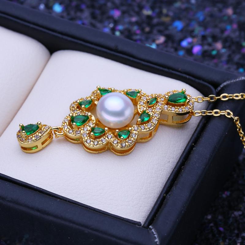 LSOOYH ожерелья из натурального пресноводного жемчуга для женщин — фото 3