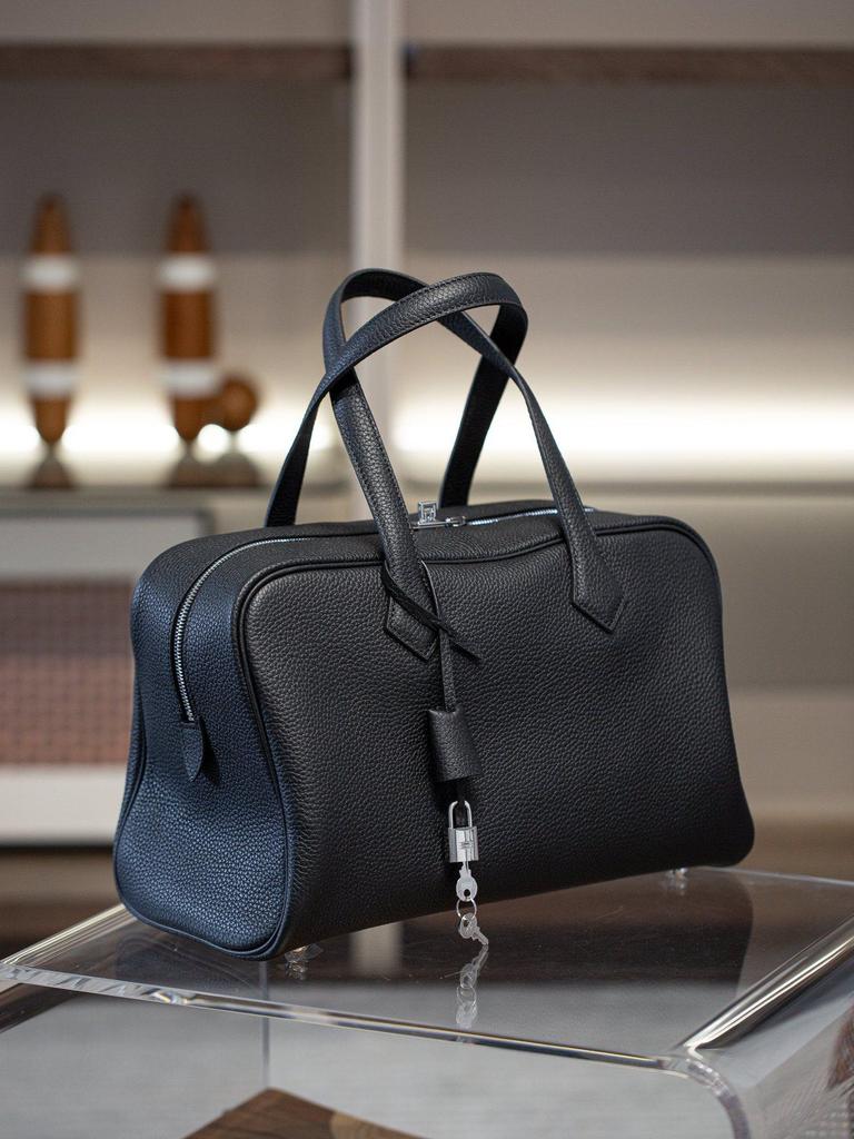 35 Retro Mode Praktische Haupttasche Tasche mit oberem Griff Große Kapazität Handtasche Tote Bag Damen Tasche