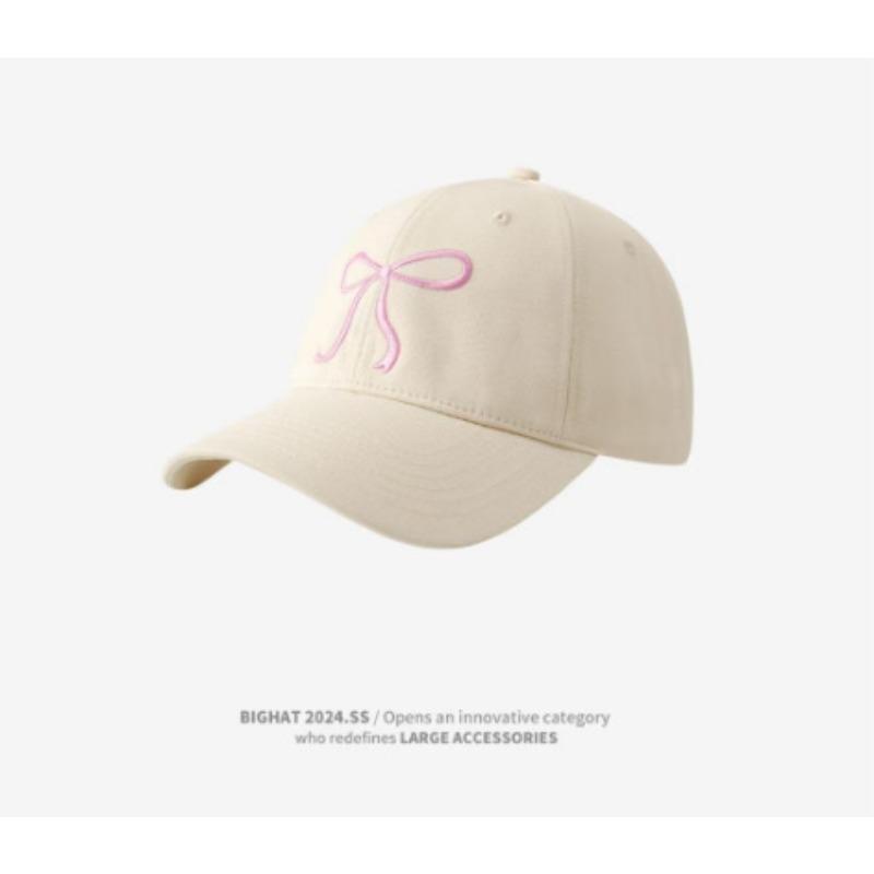Deep top big head circumference letter baseball cap women's versatile fashion embroidery sunscreen showing face small eaves sunshade cap