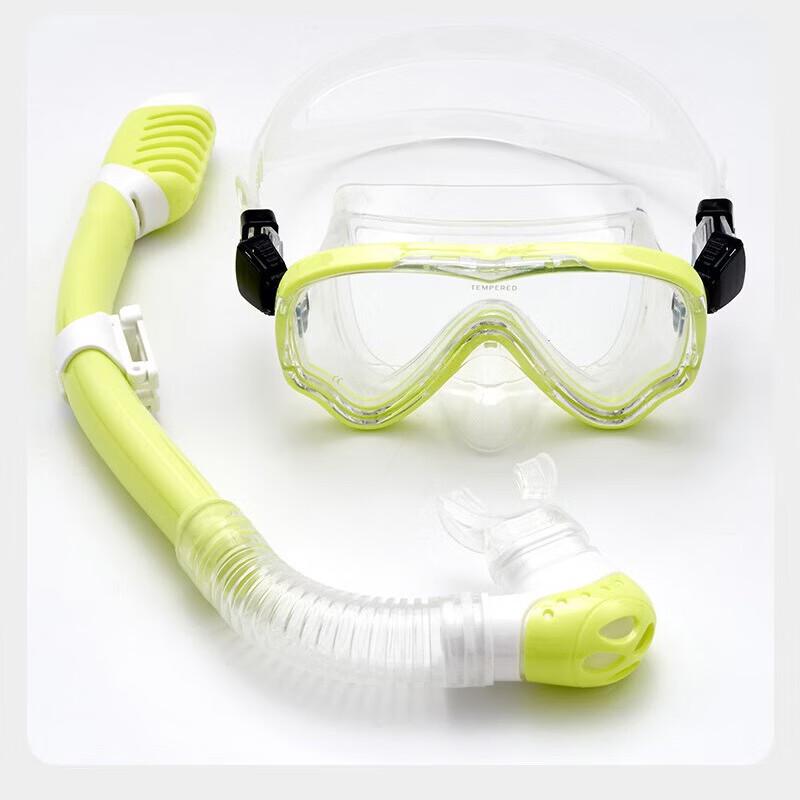 PULIAN Kids  Liquid Silicone Snorkeling Set