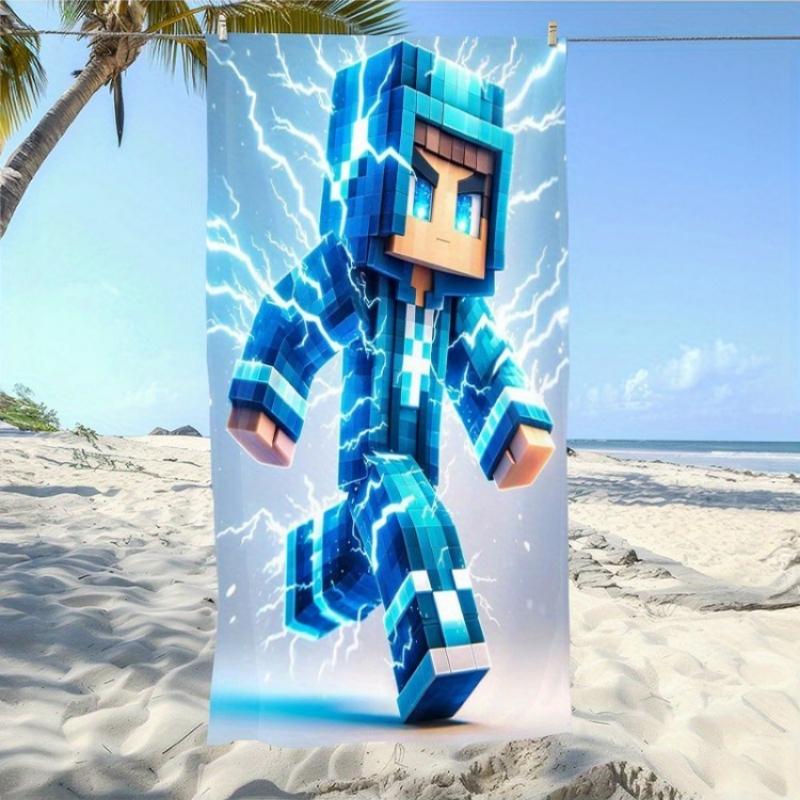 

Cartoon-themed outdoor printed beach towel, highly absorbent and quick-drying microfiber. Suitable for outdoor sports, fitness W30*H60(CM)