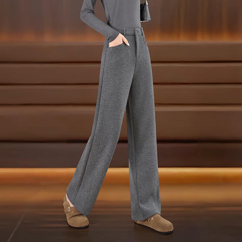 Women's High-Waist Straight-Leg Commuter Pants