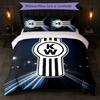 Set Biancheria da Letto Kenworth Stampa 3 Pezzi Copripiumino con Due Federe Biancheria da Letto Morbida per Camera da Letto Domestica