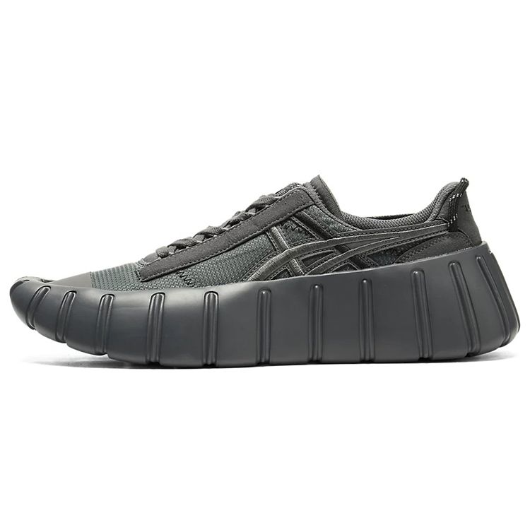 ONITSUKA TIGER Gigatia Comfortable Mesh Durable Low-Top Marathon Running Shoes Men Sneaker Black Gray 1183B560-020
