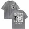 Youngblud Idols The World Tour  Tee Shirt Unisexs Women Vintage Washed High Street T Shirt Summer  Cotton Comfort Tshirts