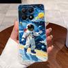 For Xiaomi 15T Case Aesthetic Fashion Cute Cat Astronaut Soft Silicone TPU Back Cover For Xiaomi 15T Pro Transparent Phone Case