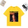 Funny Im Doing My Best Marcus The Worm Meme T Shirts Unisex WOMEN Casual Tshirt Cotton Short Sleeve T Shirt High Quality clothing