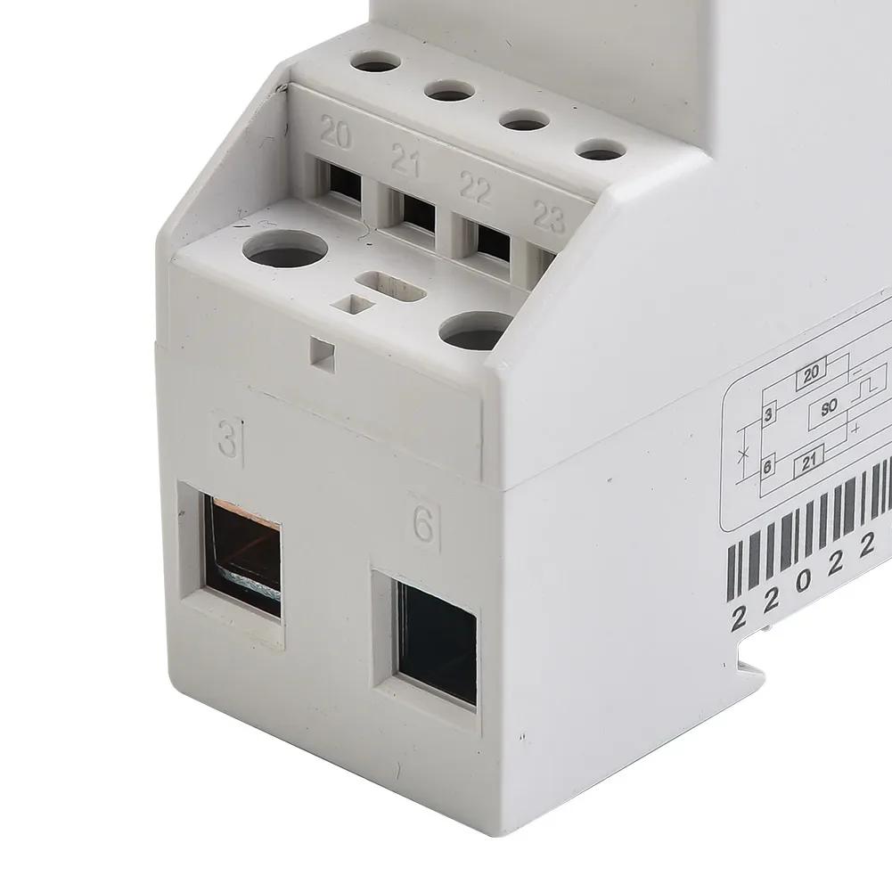 XTM35SA Digital Electric Energy Meter DIN-Rail 220V Kwh Single Phase 2Wire 10-40A LCD Guide Type Backlight Digits Wattmeter