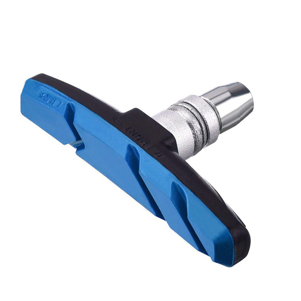 4 Pcs Road Bike Brake Pads Mountain Bicycles V Brake Blocks Shoes No Noise Bike Brake Pads Replacement Parts Durable