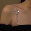 2Pcs Slip Resistant Bra Straps Lingerie Accessories Crystal Shoulder Belts Shoulder Straps  Women