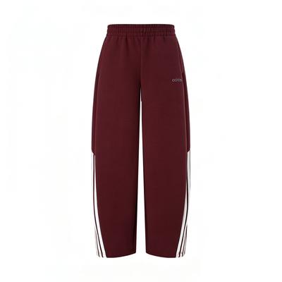 Striped Mid Waist Elastic Casual Pants Women Bottoms KQ5360