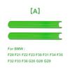 2Pcs Front Grille Trim Strips Cover Frame Stickers For BMW F10 F11 E60 F30 F31 F32 F33 F20 F22 F06 F12 F01 F02 F25 F26 G20 G28