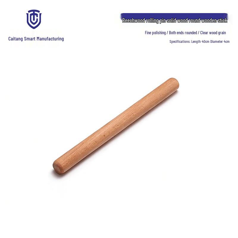 Thick Beechwood Rolling Pin