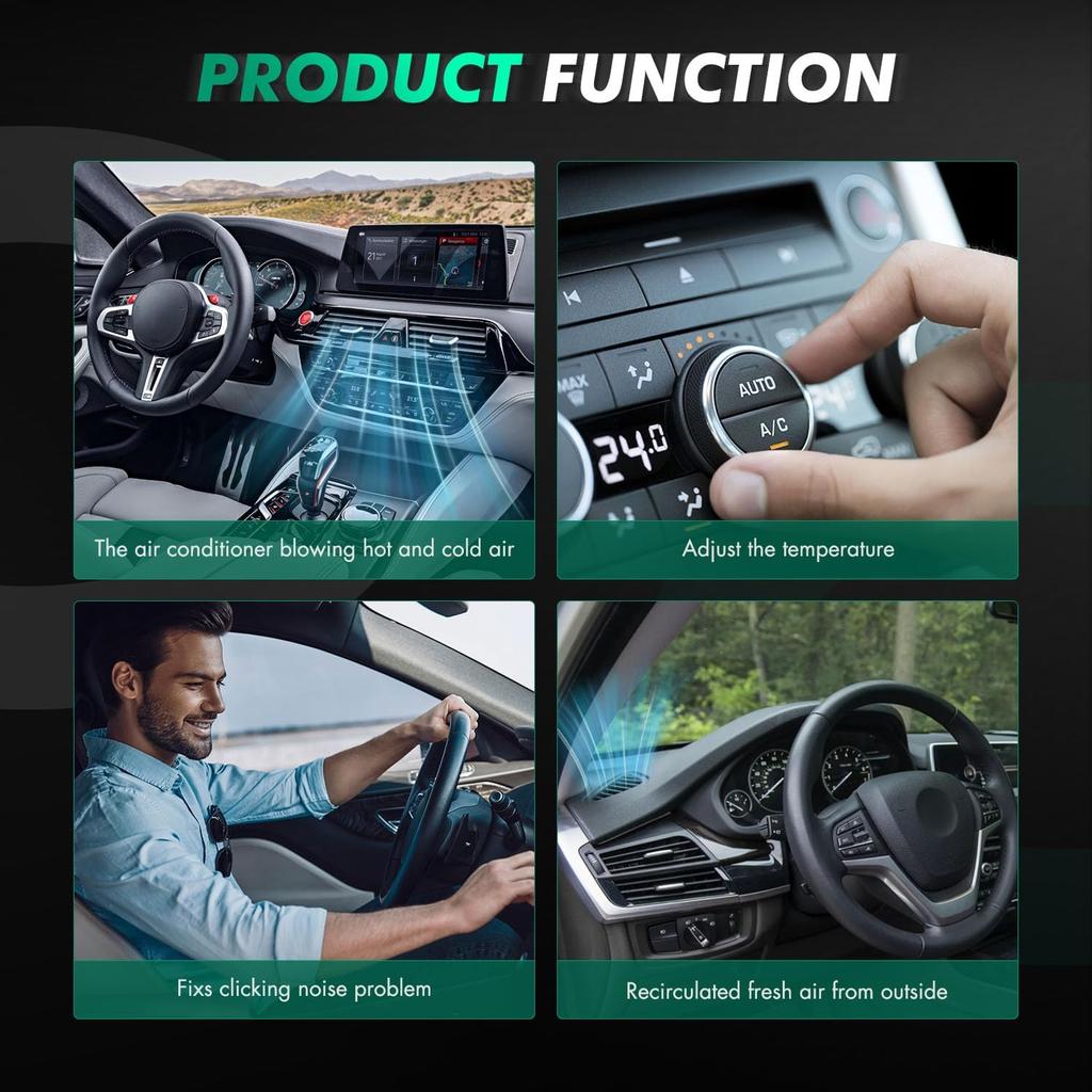 SCITOO 604-228 HVAC Heater Blend Door Actuator Compatible with Lincoln Mark LT 2006-2008, For Ford Explorer 2011-2018, For Mercury Monterey