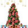 20Pcs Christmas Felt Letter Envelopes Non-Woven Embroidered Candy Bag Xmas Tree Hanging Ornaments New Year Party Decorations
