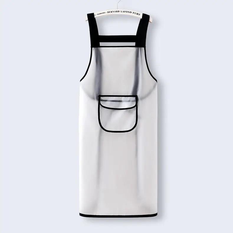 Grembiule da Cucina in TPU Resistente a Olio e Macchie - Impermeabile, Design Lavabile con Panno per Uomo e Donna