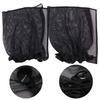 1 Pair Curtain Shading Mesh Design Cloth Car Interior Curtain for Decor