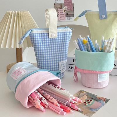 High-Capacity Japanese-Style Pen Holder & Pencil Case for Students