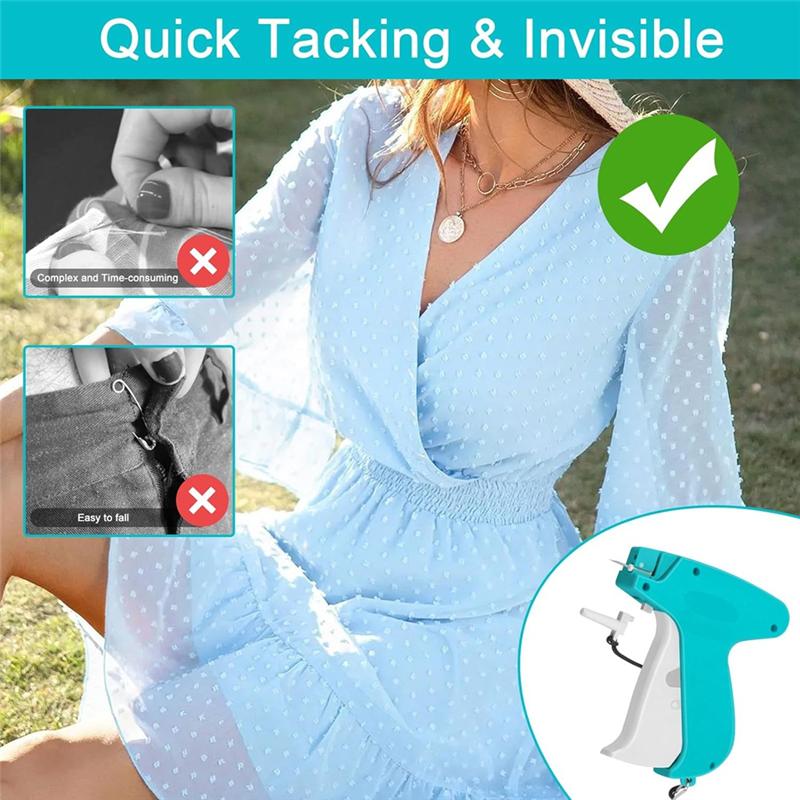 The New Quick Clothing Fixer, Mini Retail Tagginggun For Clothing, Handheldstitch Repair Sewing Machine For Clothes, Hemming