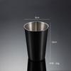 304 Stainless Steel Pint Cup Cold Drink Cup Titanium-plated Gold PVD Beer Mug Ins Industrial Wind Lid