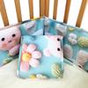 Baby Crib Bumper Pad Soft Safety Rail Guard Toddler Bed Anti-Collision Padding Set 4pcs