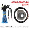 1Set High Quality Cruise Control Switch 84632-34011 84632-34017 With Dust Cover 45186-58020 For Toyota Prado 4000 GRJ120 2003-09