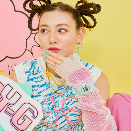 Casio Women's Baby G Watch 039 Light Mint BG169R-3 46mm Resin